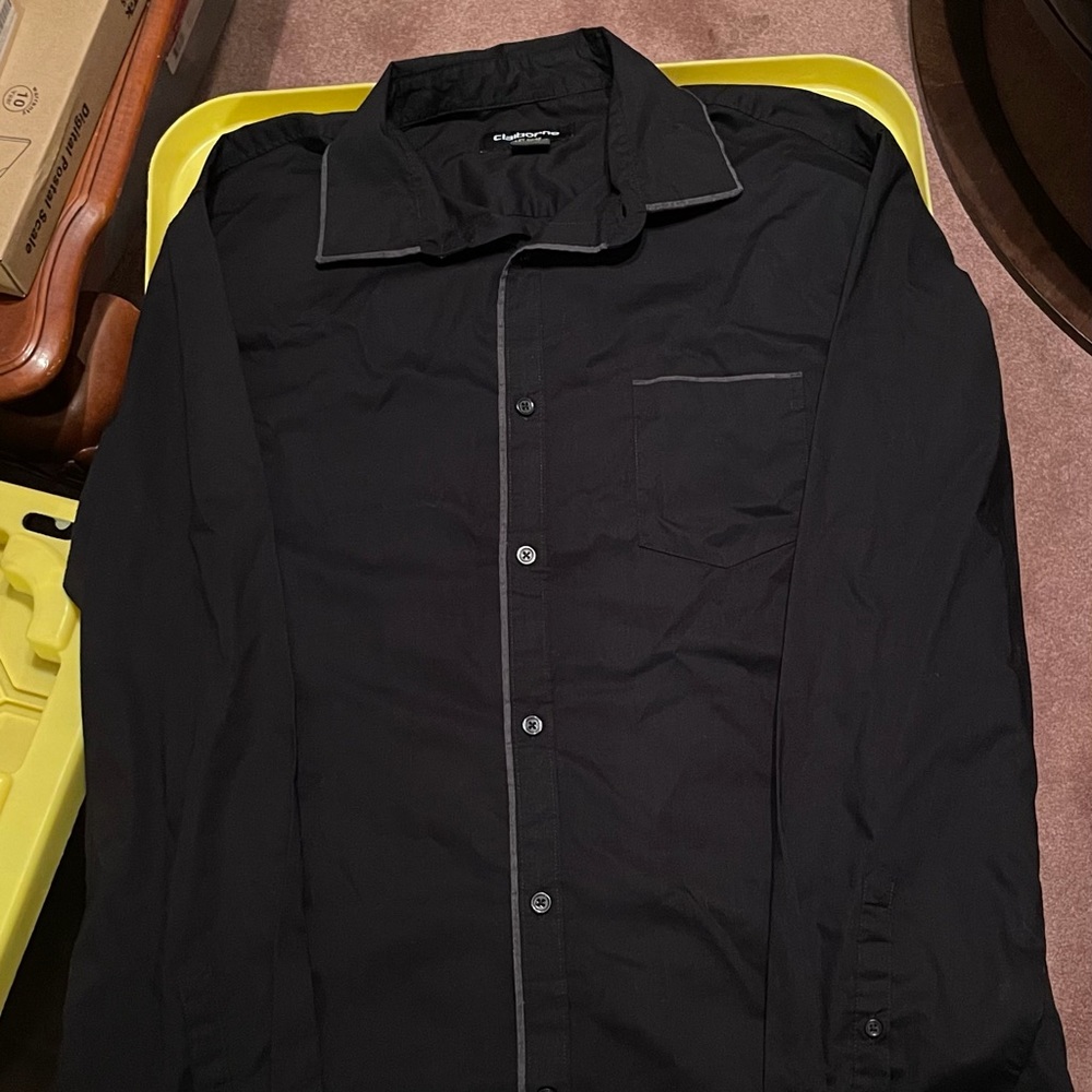 Long Sleeve Dress Shirt & T-shirt Bundle! - Picture 2 of 7